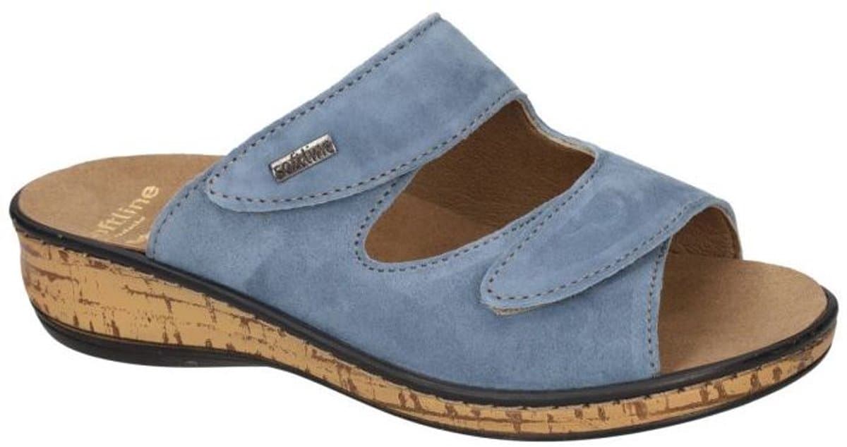 Fidelio Hallux -Dames - blauw licht - slippers & muiltjes - maat 36