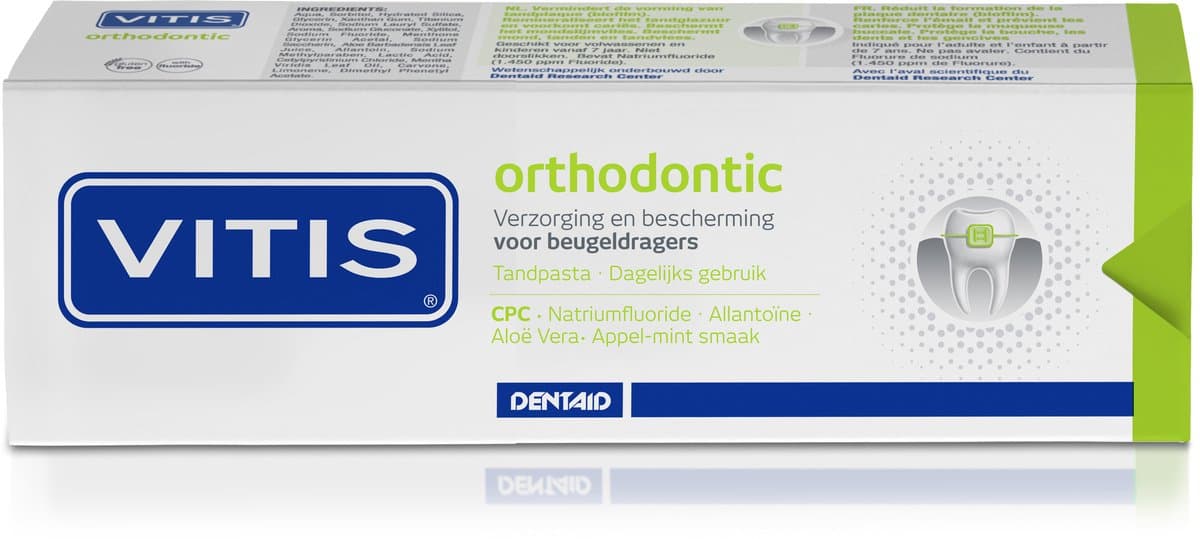 Vitis Orthodontic - Tandpasta - 75ml