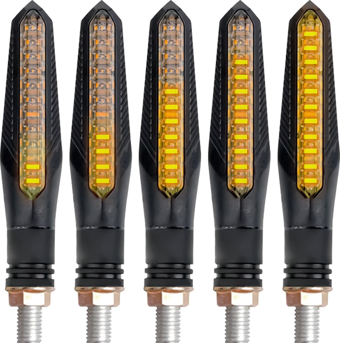 XEOD Universele richtingaanwijzers - Dynamische - LED - Motor Knipperlichten - 2 stuks 12V