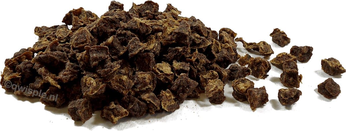 Qwisple Vleestrainers Geit - Honden Trainingssnoepjes - 100% Vlees Trainers - 1000 gr