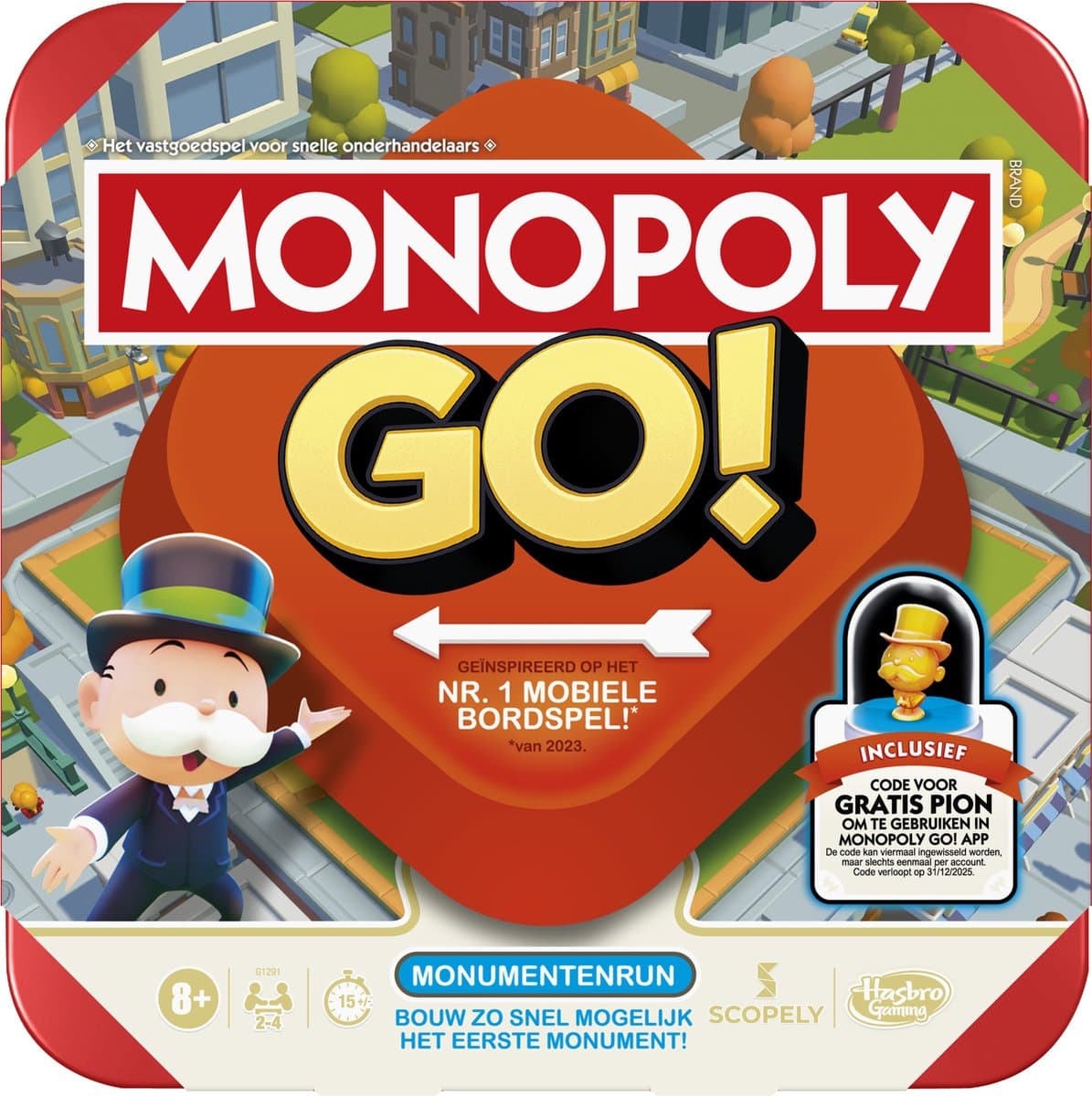 Monopoly GO! - Bordspel - Gezelschapsspel