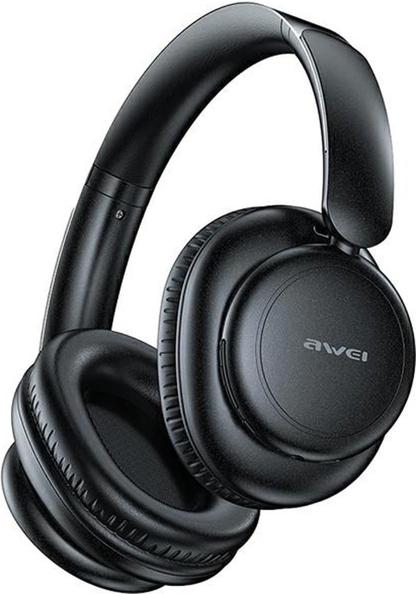 AWEI A996 Pro ANC Bluetooth on-ear hoofdtelefoon zwart/zwart