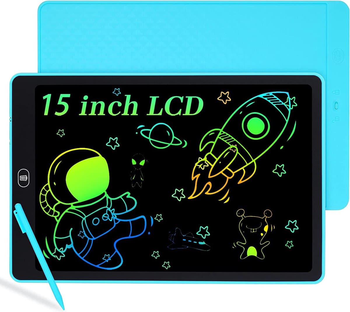 Lcd-schrijftablet / LCD Schrijven Teken Tablet kleurrijk scherm LCD-schrijftablet voor kinderen en volwassenen, uitwisbaar digitaal tekenbord