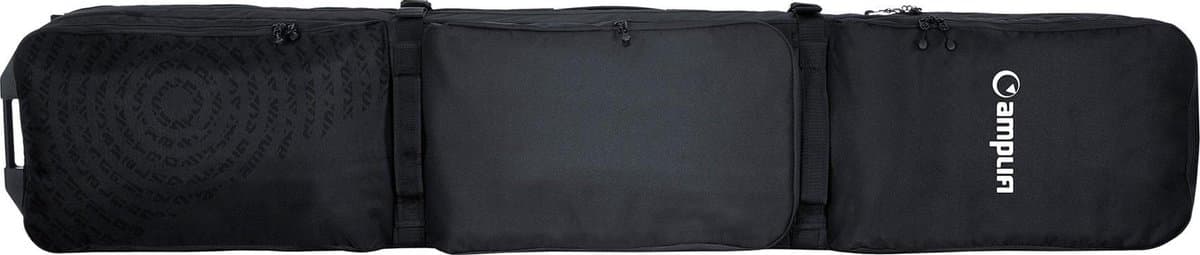 Amplifi Tour Torino snowboardtas met wielen stealth black
