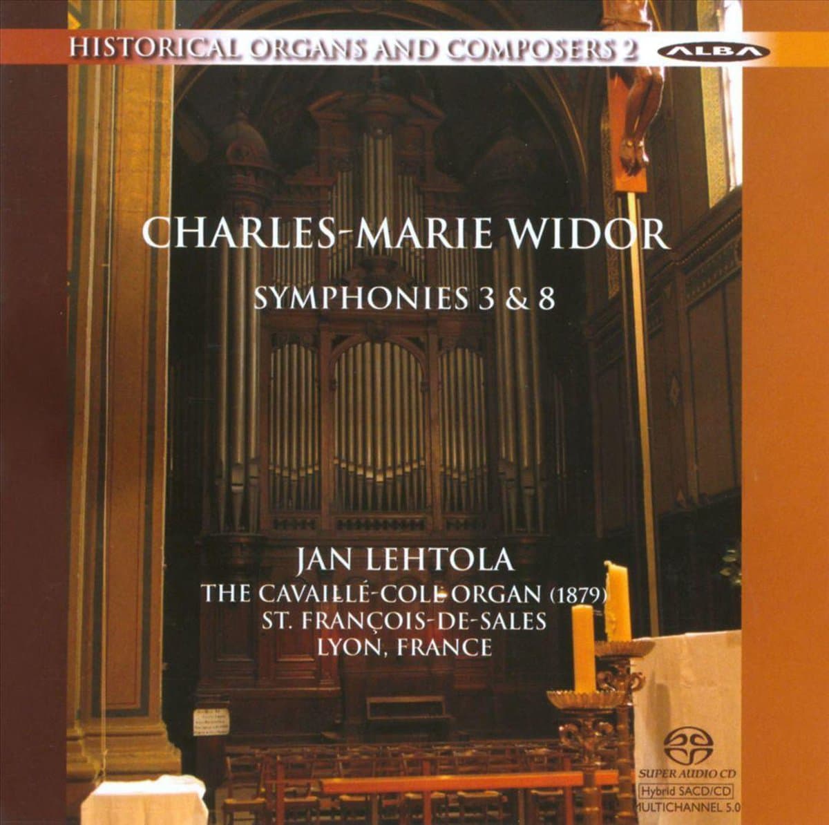 Widor: Symphonies 3 & 8