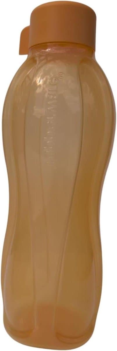 Drinkfles - Waterfles Navulbaar - Onderweg Hydrateren - Lekvrije Draaidop - 500 ml - Oranje
