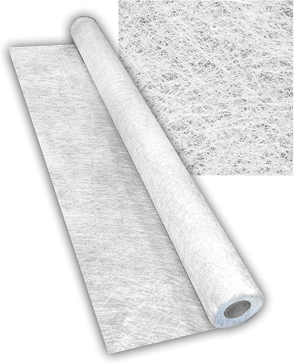 Glasvezel Mat - Glasweefsel Versteviging - Structurele Lagen - Verschillende Grammages - 5 m2 - Mat