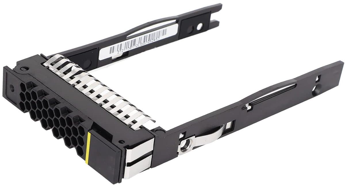 Dailygoody - Harde Schijf Behuizing - Universeel SAS/SATA - Duurzaam en Slijtvast - Zwart - 2,5 inch Harde Schijf - Geschikt voor Servers -