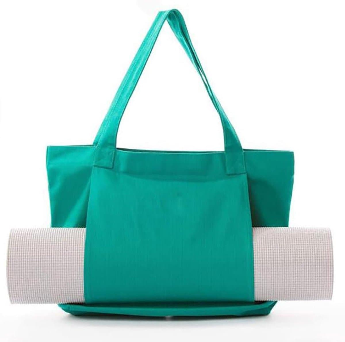 Yoga Mat Opbergtas - Draagtas Fitness - Sporten en Reizen - Duurzaam Canvas Materiaal
