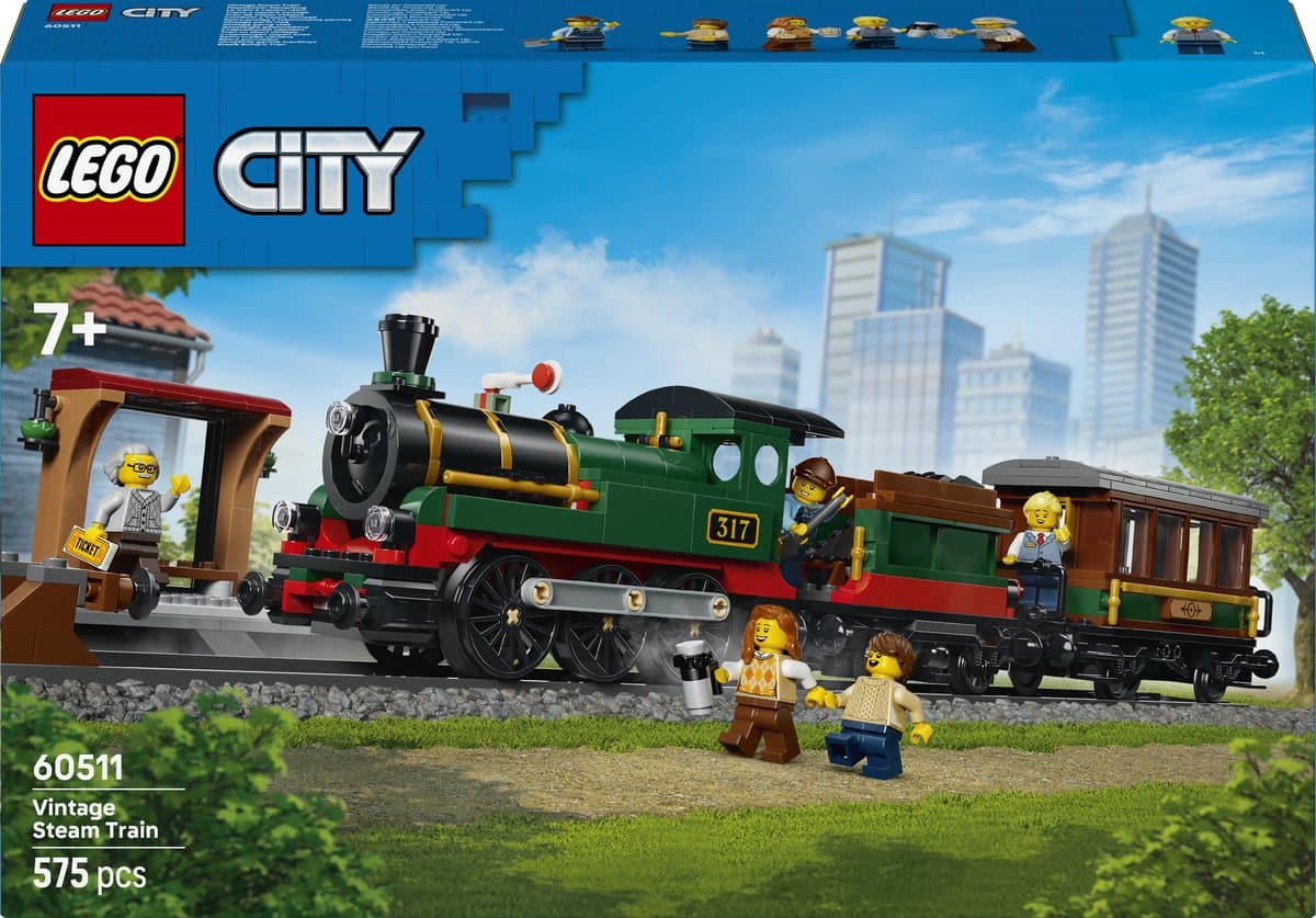 LEGO City Vintage stoomtrein 60511