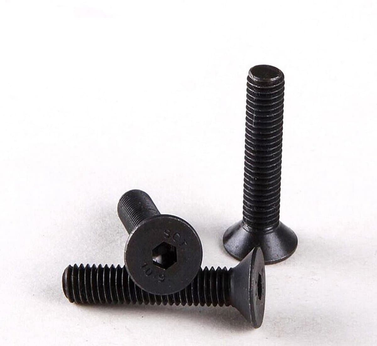 BRENZOOS- Inbusschroeven 20 stuks - M3 x 10 mm - Verzonken kop - Gelegeerd staal - Sterk en duurzaam - Bestendig tegen corrosie - Schroeven