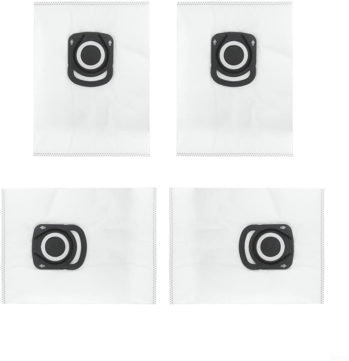 Dailygoods- Stofzakken Perfecte Pasvorm - Stofzakken voor X-Plorer Serie 75 S+ - Pack van 4 - Effectieve Filtratie - Eenvoudig te Installeren - Langdurige Prestaties - Stofzuigerzakken