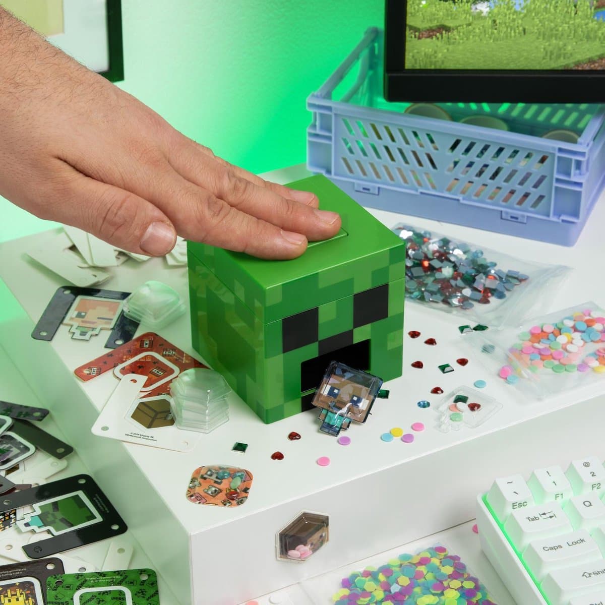 Paladone Products Minecraft 3D Sticker Maker Patches & Stickers