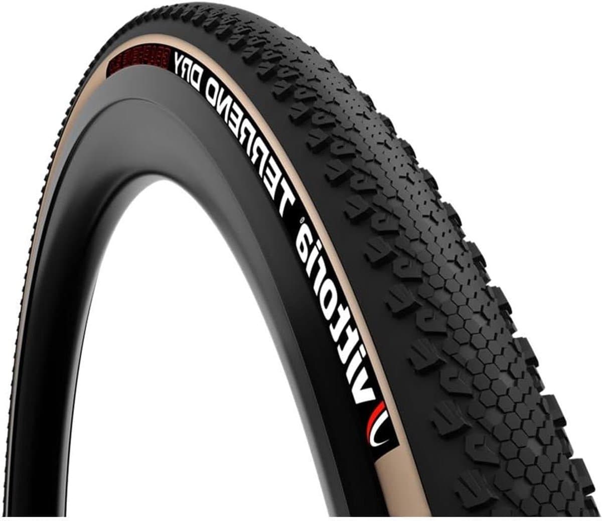 Gravel Band - Cyclocross Band - Off-road Fietsen - Uniek Visgraat Profiel - 700x40c - Zwart Tan