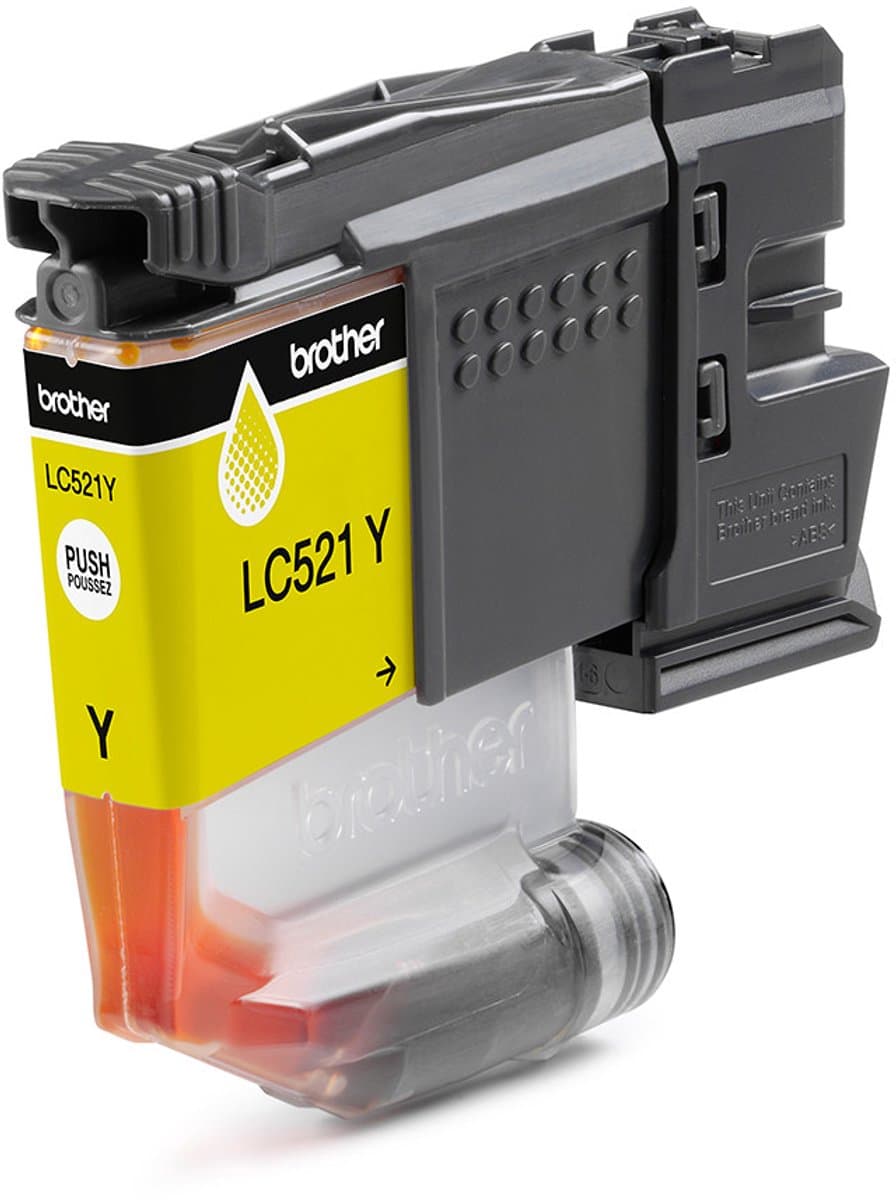 Brother LC-521 Cartridge Geel