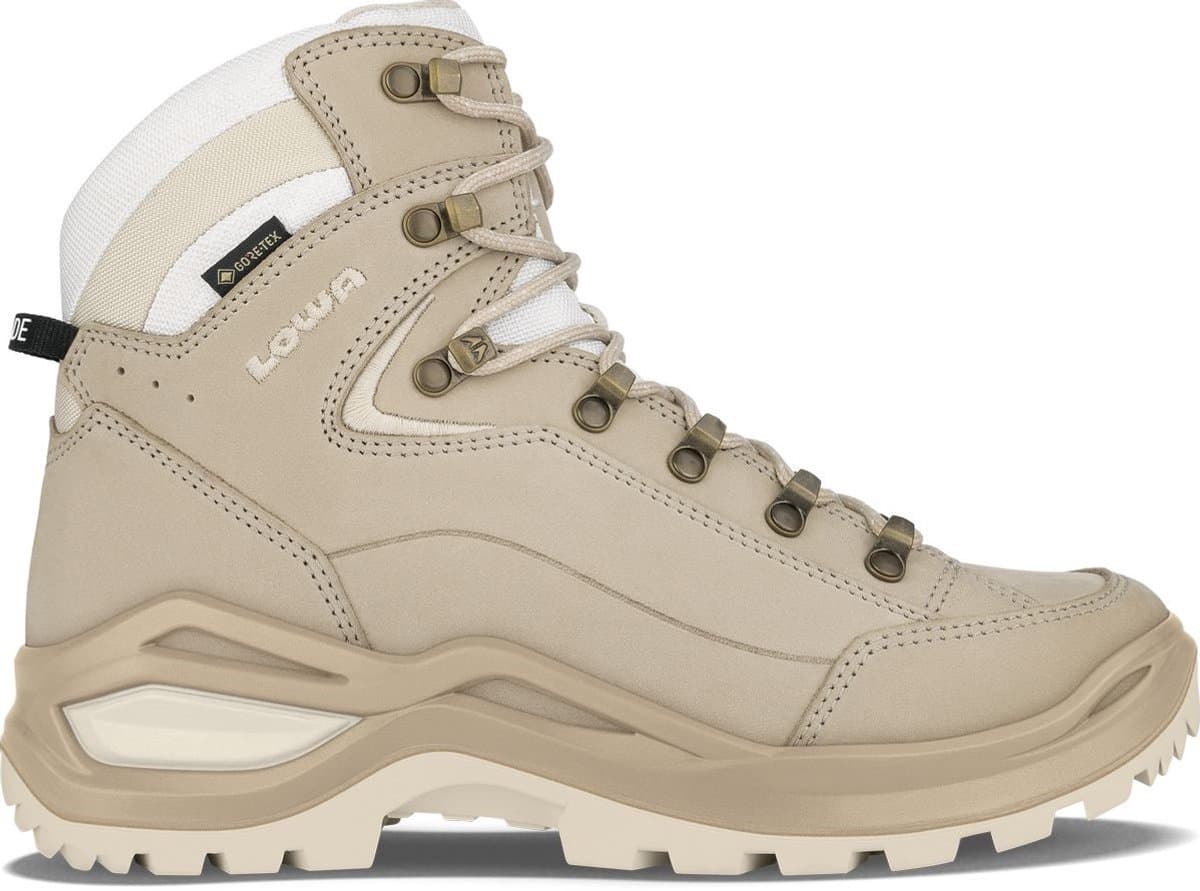 Lowa Renegade Evo GTX Wandelschoen - Dames waterdichte mid wandelschoenen - Champagne/Panna