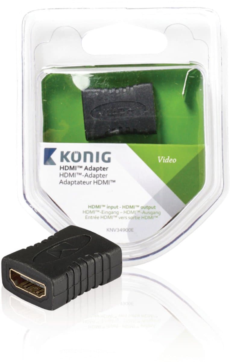 König HDMI-koppeling HDMI input - HDMI input  antracite