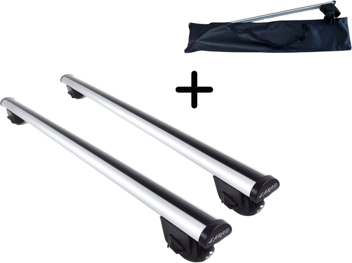 Farad dakdragers Cupra Formentor vanaf 2020 gesloten dakrailing - 100 kg laadvermogen - Met opbergtas