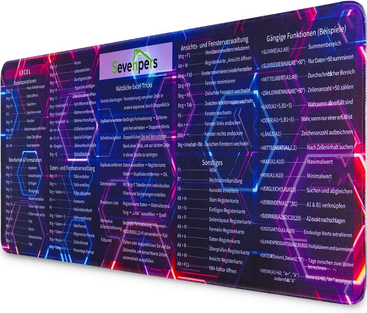 Grote Mouse Pad XXL voor Gamers, 900 x 400 mm, Antislip, Comfortabel en Duurzaam