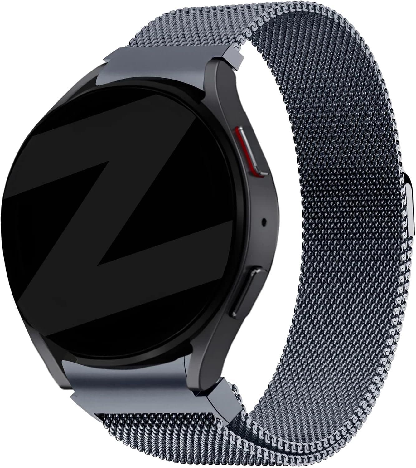 Bandz Milanese 'Loop' smartwatchband compatibel met Galaxy Watch 7/6/5/4/FE – roestvrijstalen meshband met magnetische - ShopVlot