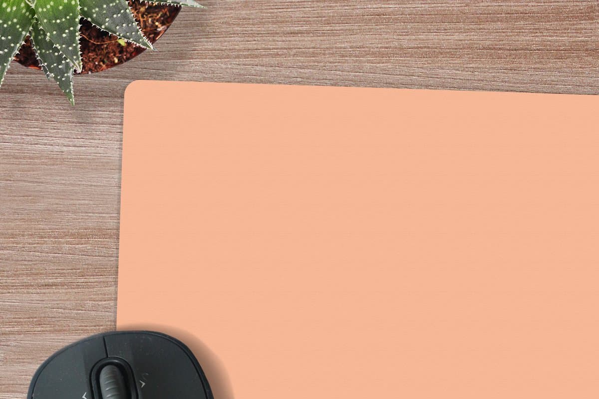 Muismat - Muismat xxl - Mousepad - Muismat pastel - Roze - Effen - Muismat xl - Gaming muismat - 80x60 cm - Bureau onderlegger - Bureaumat - Muismat xxl roze - Muismatten