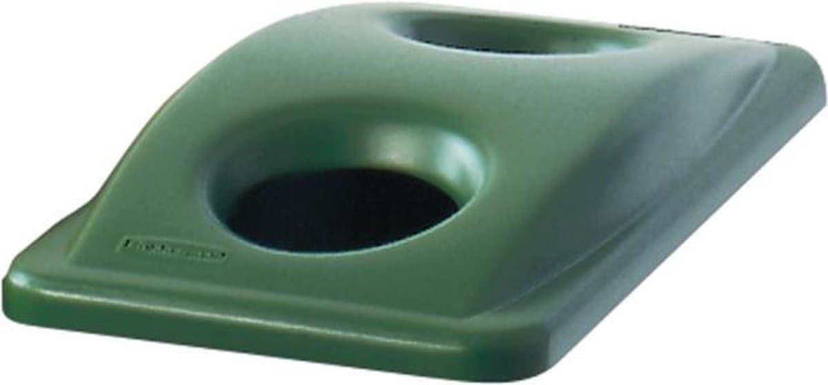Rubbermaid Slim Jim Deksel Groen - F636