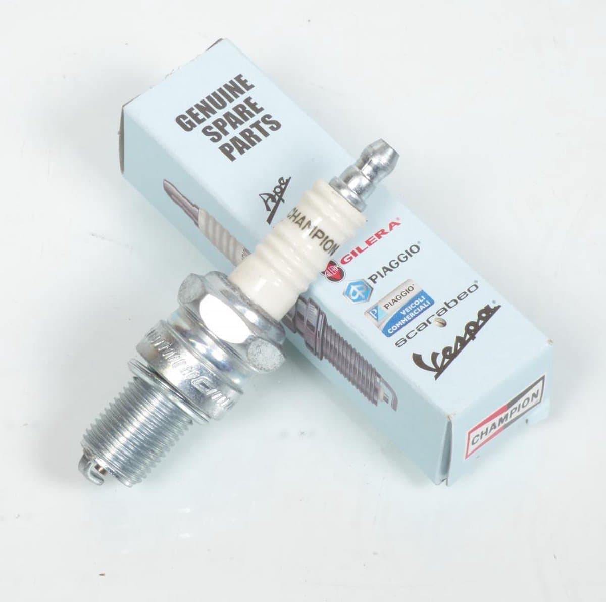originele bougie voor scooter piaggio 200 cosa 2 ma ae na 1988 438075 / rn3c=br8eix nieuw