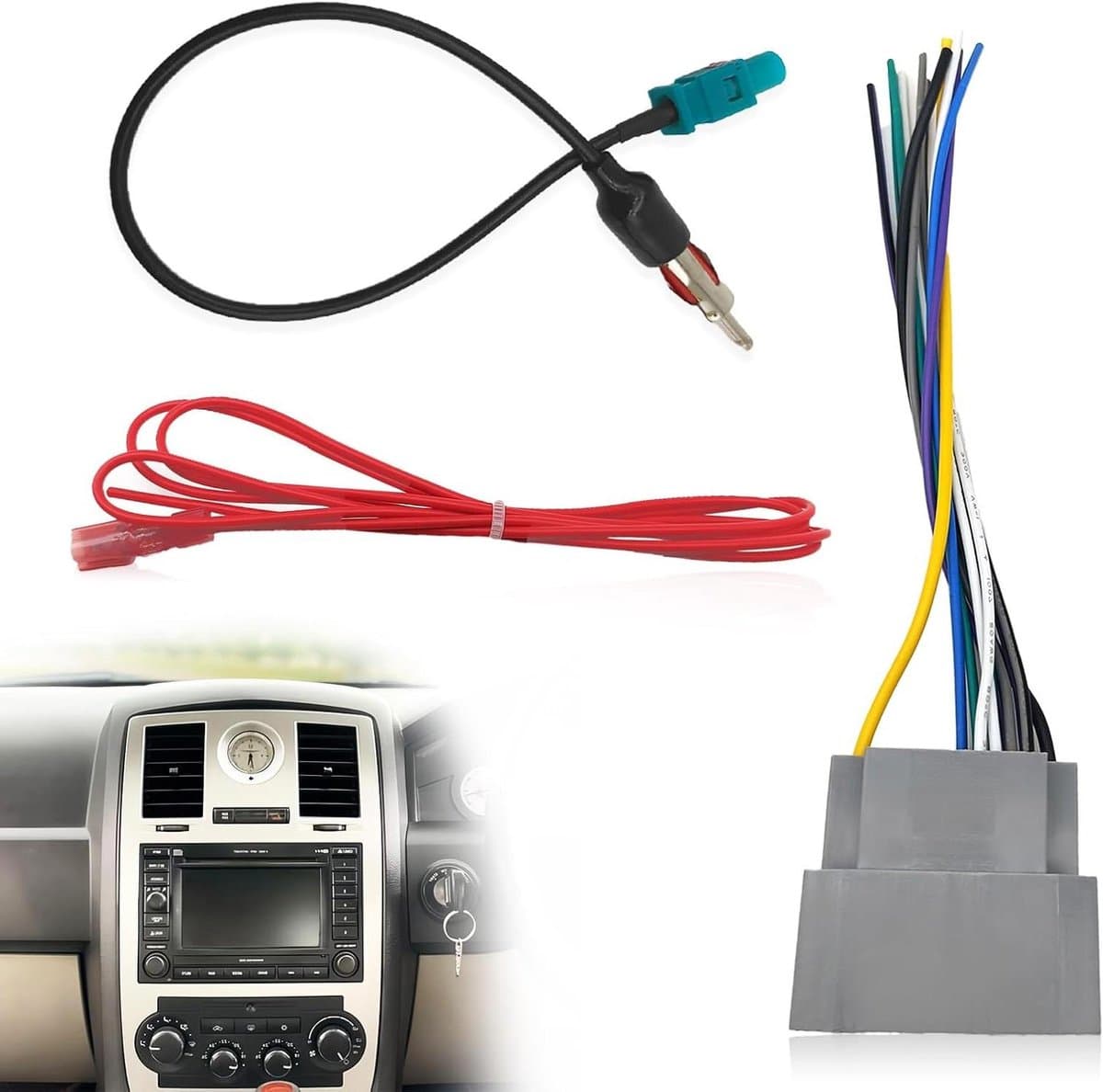 Autoradio Kabelboom - Stereo Bedrading - Autoradio Installatie - Geen Fabrieksbedrading Snijden - 1 Set - Niet Van Toepassing