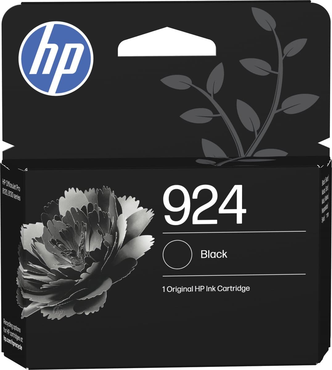 HP 924 Cartridge Zwart