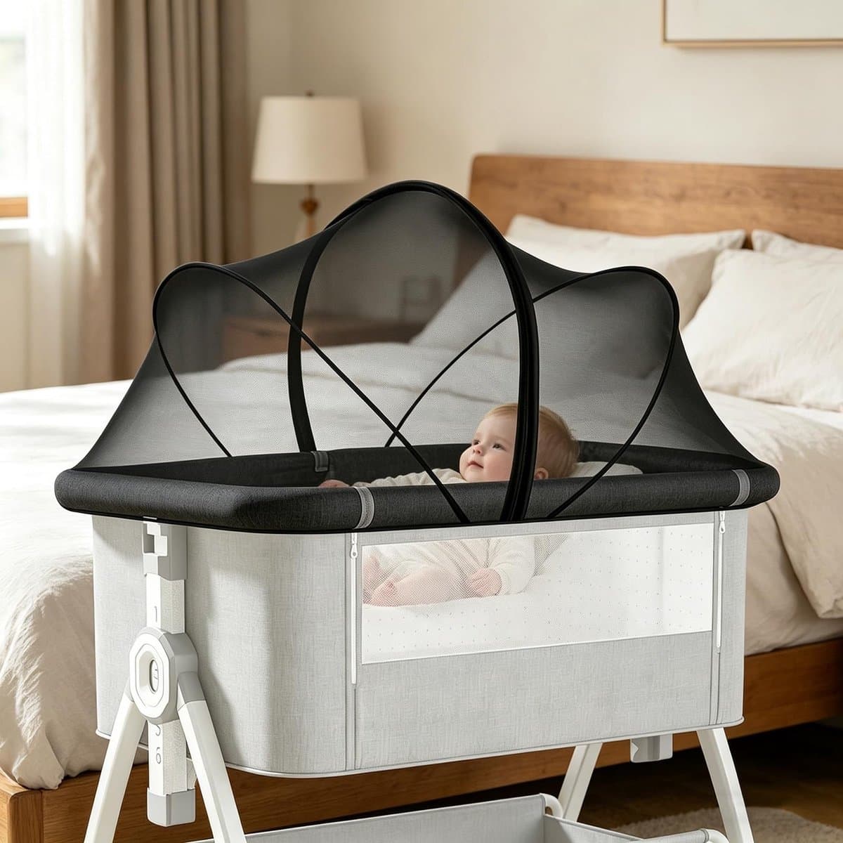 Omgoods - Opvouwbare Klamboe voor Babybedden en Kinderwagens
