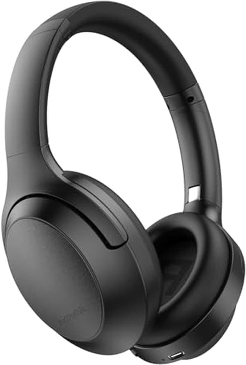 Over-Ear Koptelefoon - Draadloze Hoofdtelefoon - Muziek Luisteren - Actieve Ruisonderdrukking - 40 Uur Speeltijd - Zwart