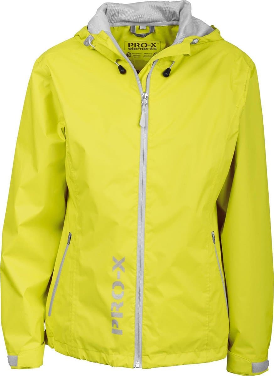 Pro-x Elements Outdoorjas Flash Dames Polyamide Lime Maat 46