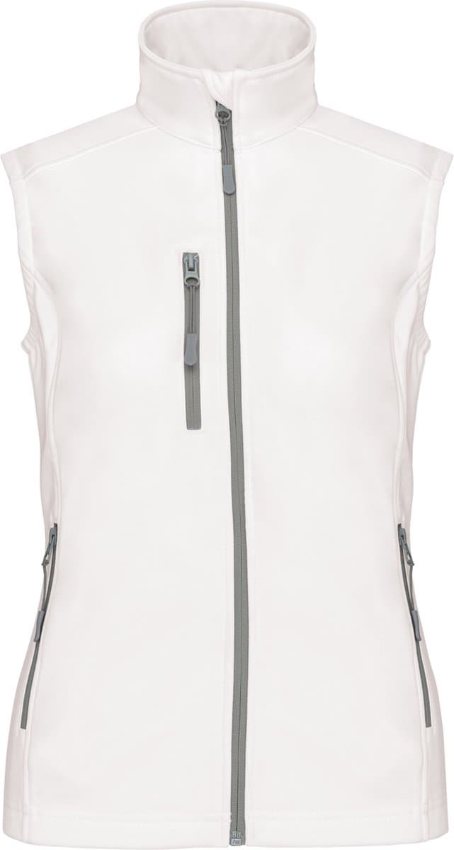 Kariban Dames softshell bodywarmer K404 - White - XL