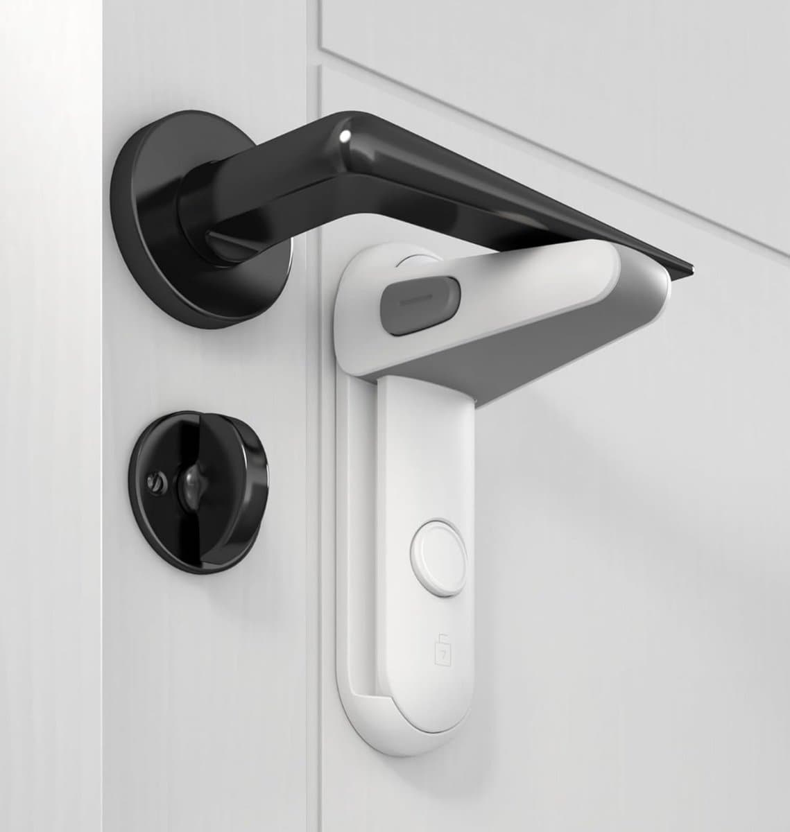 Deur & Raambeveiliging - Door lock - Baby veiligheidssloten voor peuters - Deurhendel sloten voor kindveilige - huisdierbestendige - LOUZIR