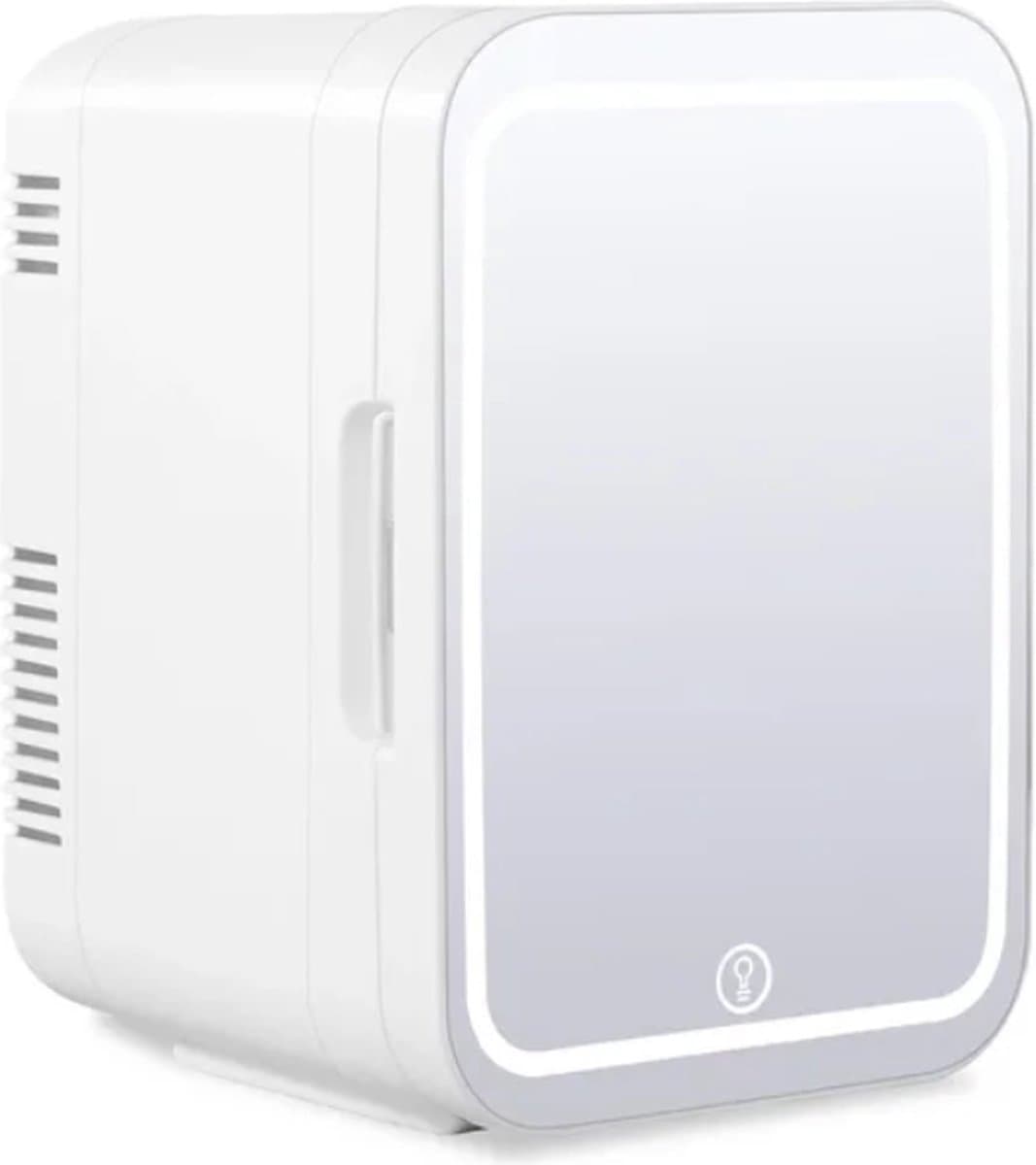 Bolmans - Skincare Fridge - Mini Fridge Multifunctioneel - Make Up Koelkast - 4 Liter - Met Spiegeldeur - Small Fridge