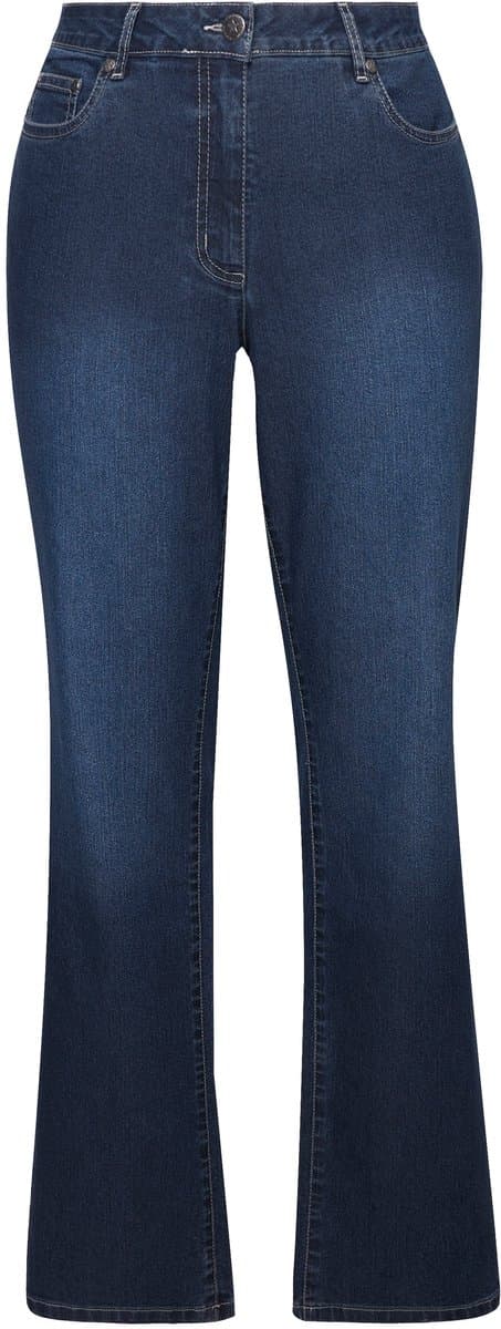 Angel of Style - Dames - Jeans Paula Straight Fit stretchcomfort 5-pocket - Blue stone - Maat 24