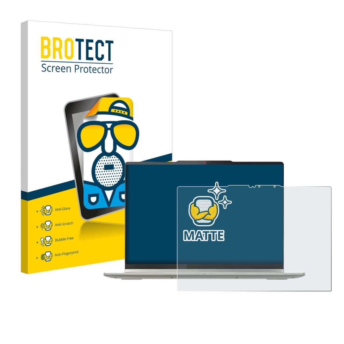 BROTECT - Screenprotector voor Lenovo Yoga 7 2-in-1 Gen 10 14" - Folie Beschermfolie matte