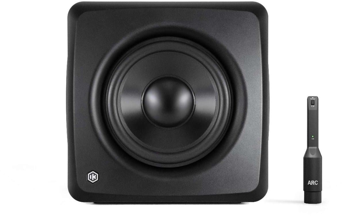 IK Multimedia iLoud Sub Ultra-Compact Actieve Subwoofer 6.5 Inch met ARC Room Correction en Bluetooth