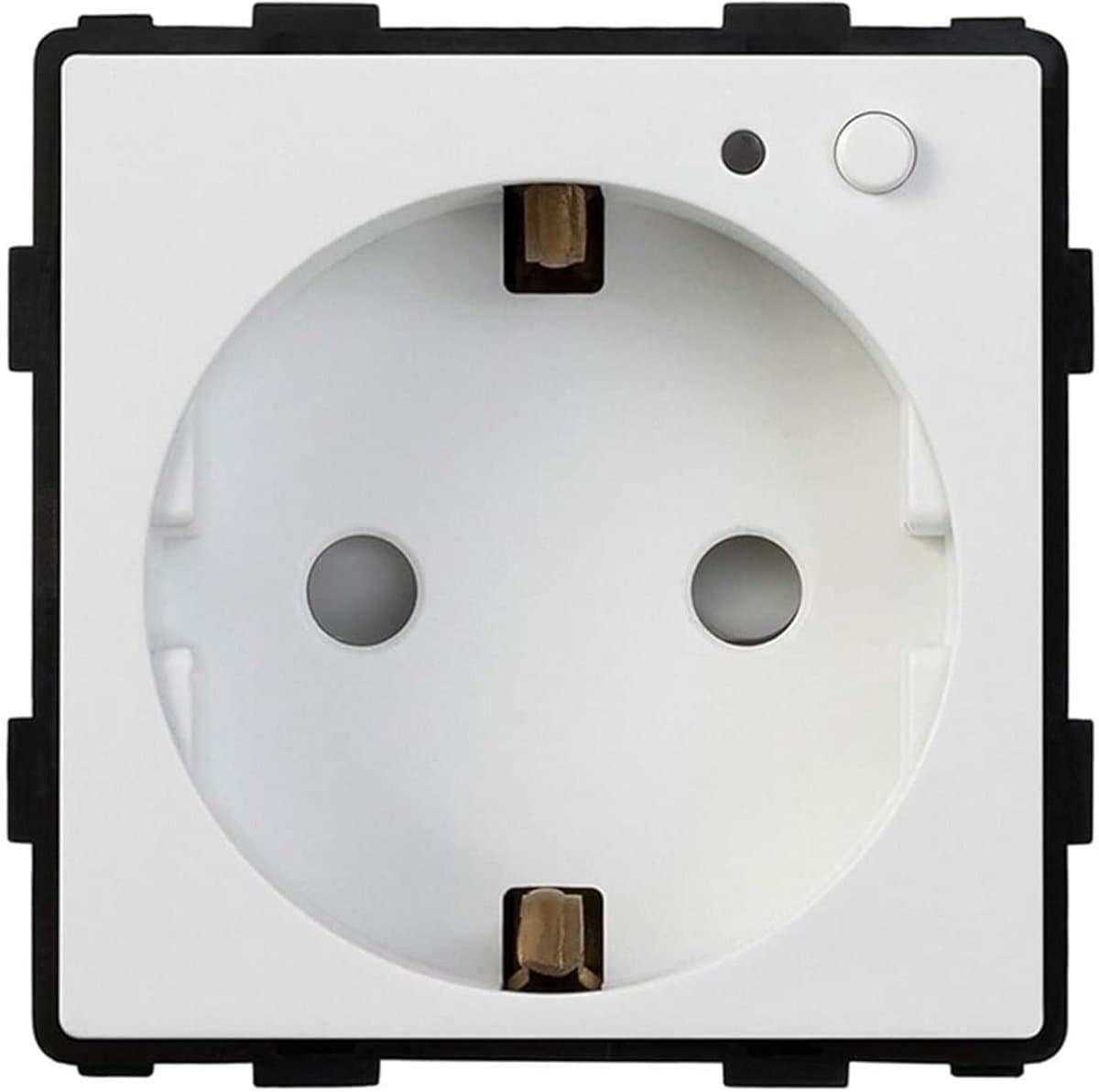 Touch Lichtschakelaar en Stopcontact Glas - WiFi Thermostaat Module Optie - Wit, Zwart, Goud