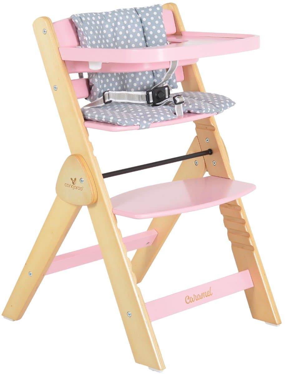 Cangaroo Caramel Pink 2-in-1 Meegroei Kinderstoel
