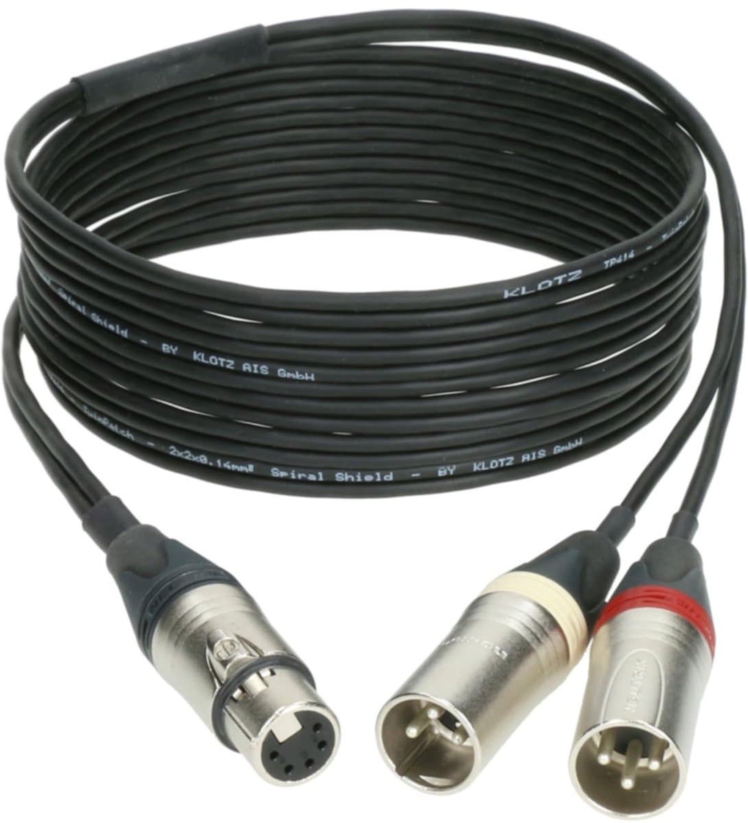 Klotz SMY414N-030 Stereo Microfoon Y-kabel 3 m - Audio kabel