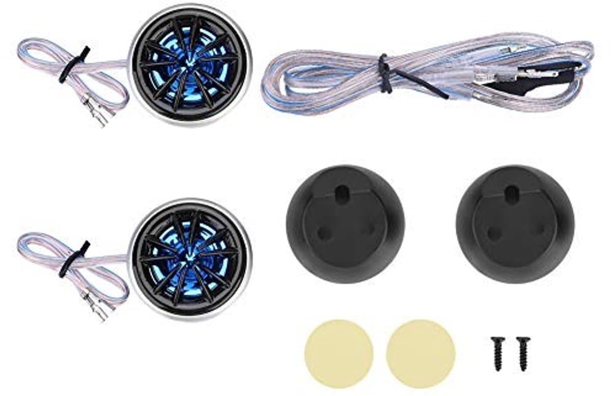 Dailygoody - Auto Tweeter Luidspreker - Muziekspeler Audio Tweeters - Hoog rendement - Geluidssysteem - 150 W - Perfect voor autogeluid - Compact