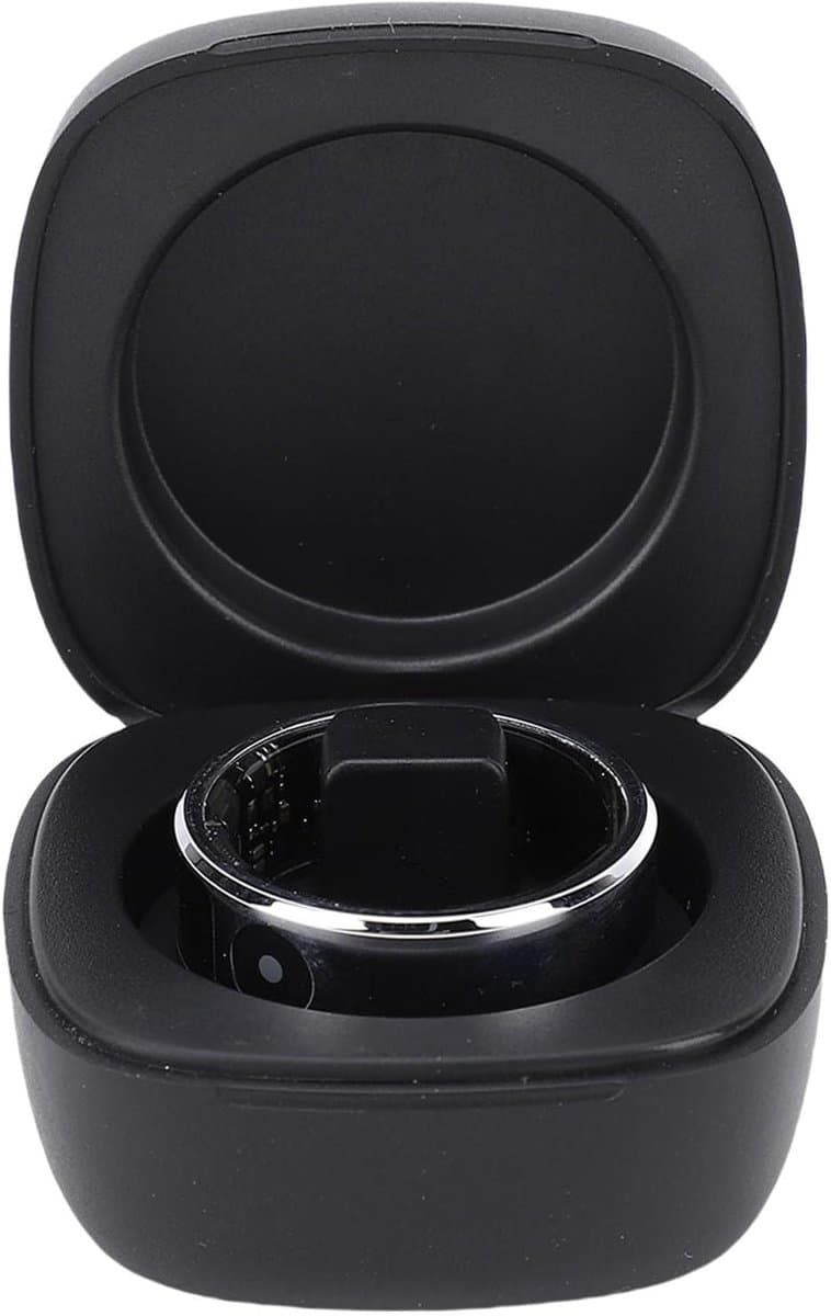 Slimme Ring - Fitness Tracker - Sporten Gezondheid - 50M Waterdicht - Maat 9 - Zilver