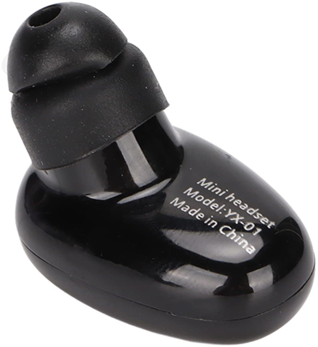 aladdien - Bluetooth-headset - Draadloze Sport-oordopjes - 8 Uur Spreektijd - Zwart - HD-microfoon - Geschikt voor Auto en Telefoons