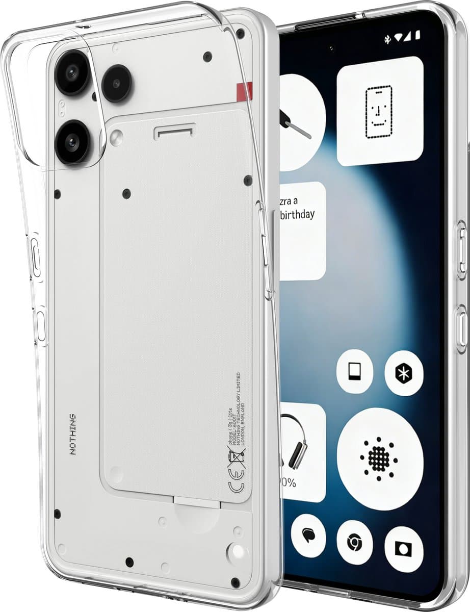 Just in Case Soft Design Nothing Phone (3a) Lite Back Cover Transparant