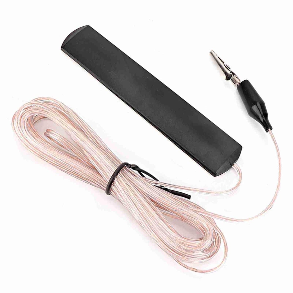 MTTproducts- Radio Antenne Draagbaar - FM Signaal Booster - Antenne Voor Binnen - 3,2 m Draad - Hoge Gevoeligheid - Duurzaam Materiaal