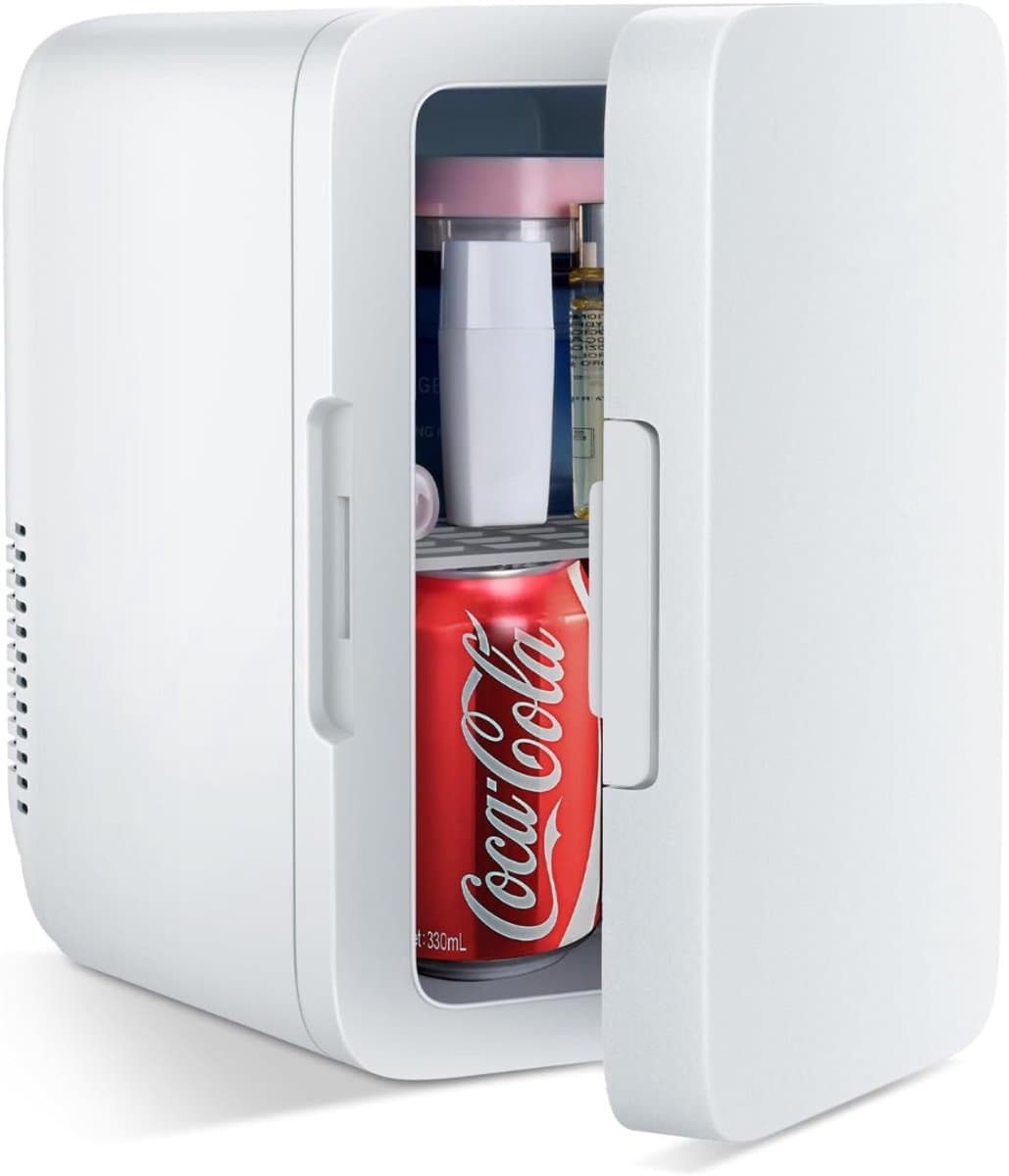 Quvo® Mini vriezer - Diepvries - 33L - [Energieklasse E] - Wit - 20cm x 27cm x 29cm