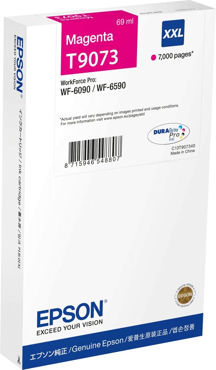 Tenute Orestiadi C13T90734N inktcartridge, 1 stuk, origineel, ultrahoge capaciteit, magenta