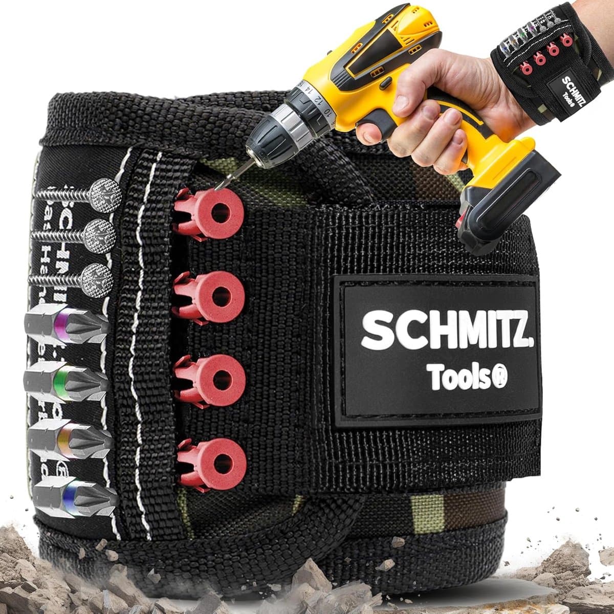 Magneetarmband voor Ambachtslieden - Perfect Cadeau voor Mannen - Praktisch Gadget voor Doe-Het-Zelvers