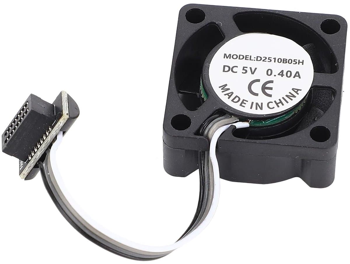 Hotend-koelventilator voor Lab P1P P1S 3D-printers, 2510 Ventilator 25x25x10mm 18000r/min 5V Ventilator, PWM-temperatuurregeling